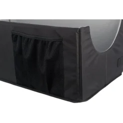 TRIXIE Autositz, doppelt, schwarz/grau | 80 x 28 x 39 cm