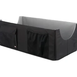 TRIXIE Autositz, doppelt, schwarz/grau | 80 x 28 x 39 cm