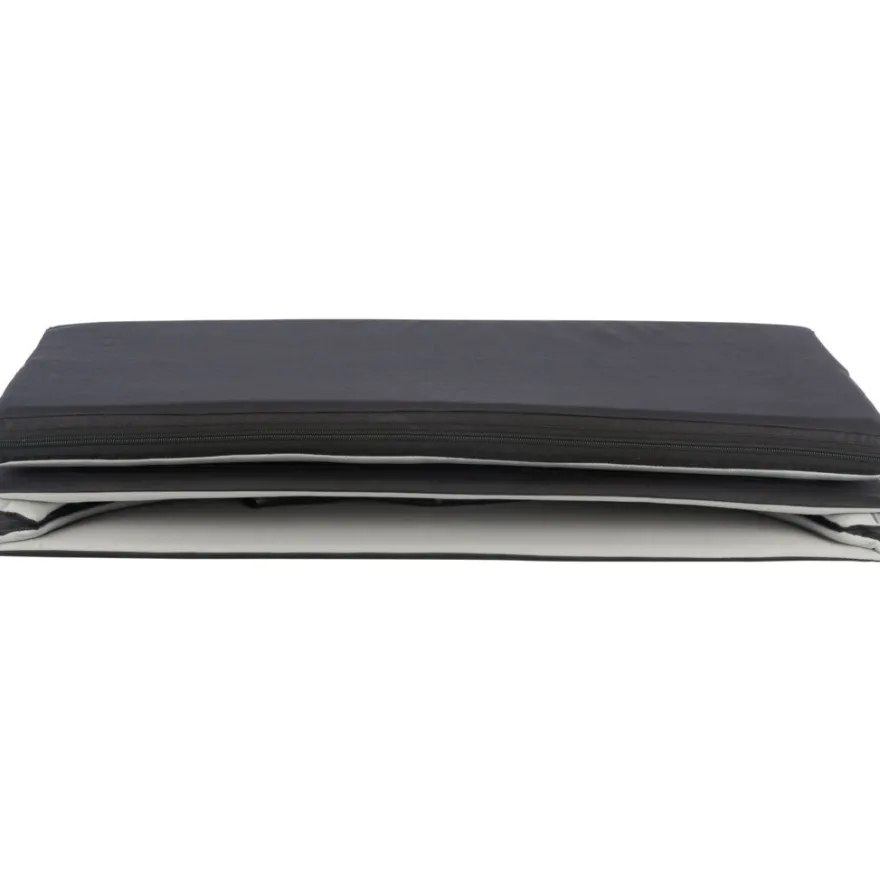 TRIXIE Autositz, doppelt, schwarz/grau | 80 x 28 x 39 cm