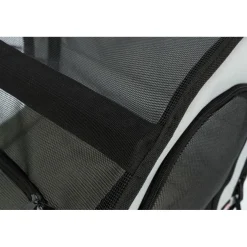 TRIXIE Autositz, grau/schwarz | 44 x 37 x 40 cm