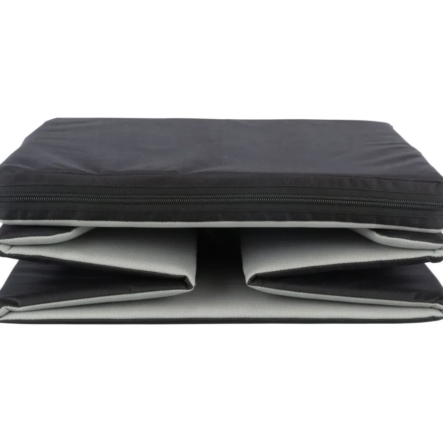 TRIXIE Autositz, schwarz/grau | 45 x 28 x 40 cm