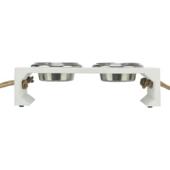 TRIXIE Be Nordic Napf-Set, MDF/Edelstahl | 2 x 0.4 l