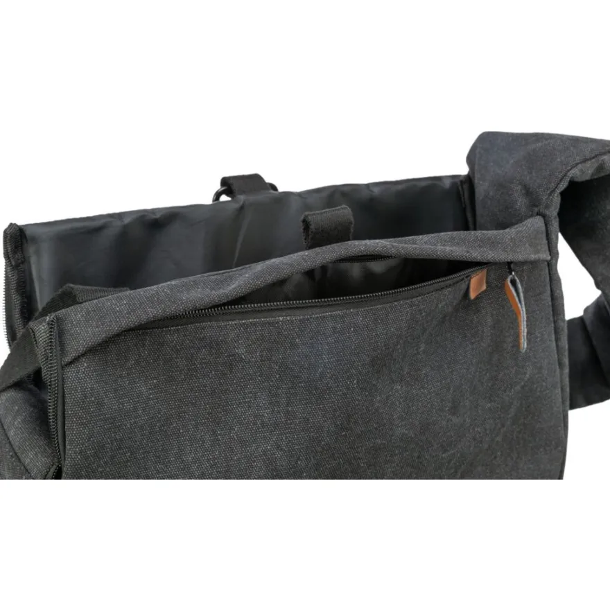 TRIXIE BE NORDIC Tasche Ingrid, schwarz | 35 × 25 × 13 cm