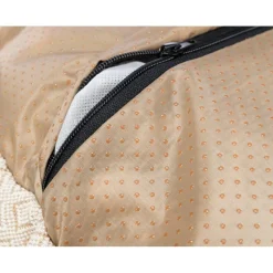 TRIXIE Bett Boho, oval, beige | 50 x 50 cm