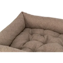 TRIXIE Bett Caliente, eckig, braun | 60 × 50 cm
