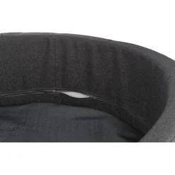 TRIXIE Bett CityStyle, oval, dunkelgrau | 65 x 55 cm