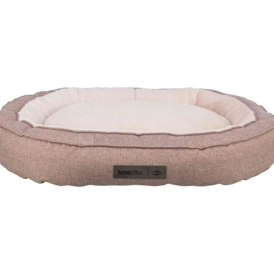 TRIXIE Bett Felicia, oval, rosa | 70 x 50 cm