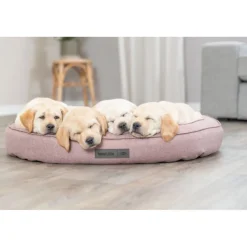TRIXIE Bett Felicia, oval, rosa | 70 x 50 cm