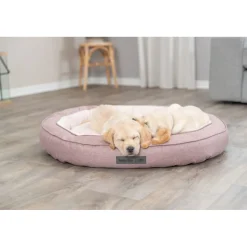 TRIXIE Bett Felicia, oval, rosa | 70 x 50 cm