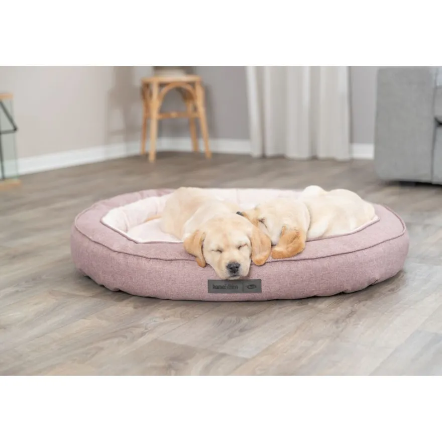 TRIXIE Bett Felicia, oval, rosa | 70 x 50 cm