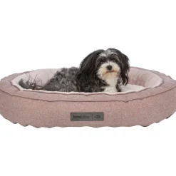 TRIXIE Bett Felicia, oval, rosa | 70 x 50 cm