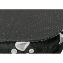 TRIXIE Bett Jimmy, oval, schwarz | 110 x 95 cm
