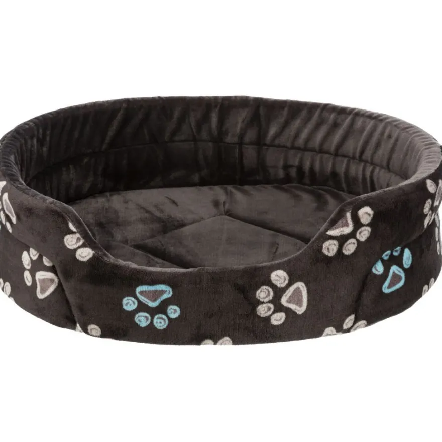 TRIXIE Bett Jimmy Soft, oval, taupe | 45 × 35 cm