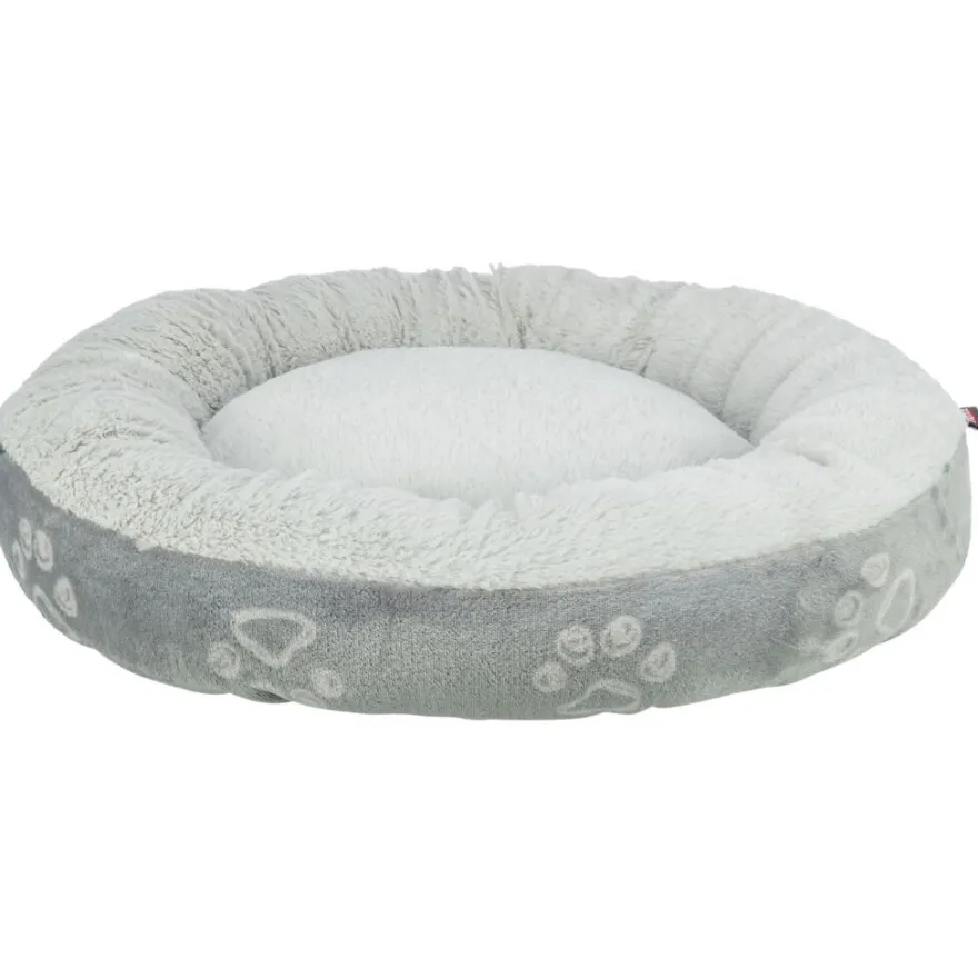 TRIXIE Bett Jimmy Soft, rund, hellgrau | ø 50 cm