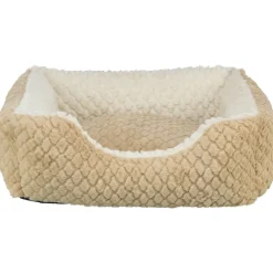 TRIXIE Bett Kaline Mio, eckig, braun/creme | 50 × 40 cm
