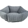 TRIXIE Bett Livia, rund, grau | ø 50 cm