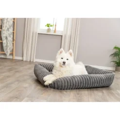 TRIXIE Bett Lonni, eckig, grau | 65 × 50 cm