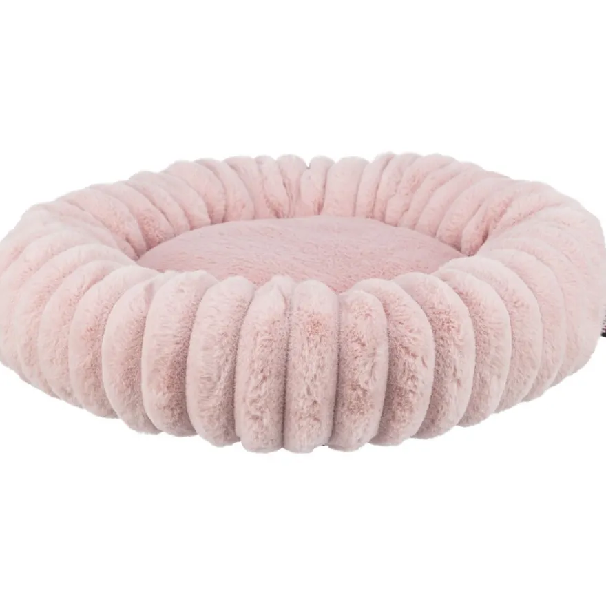 TRIXIE Bett Lonni, rund, rosa | ø 60 cm