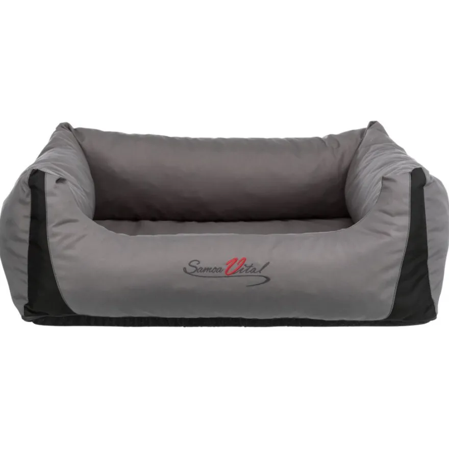 TRIXIE Bett Samoa Vital, eckig, grau | 65 x 50 cm