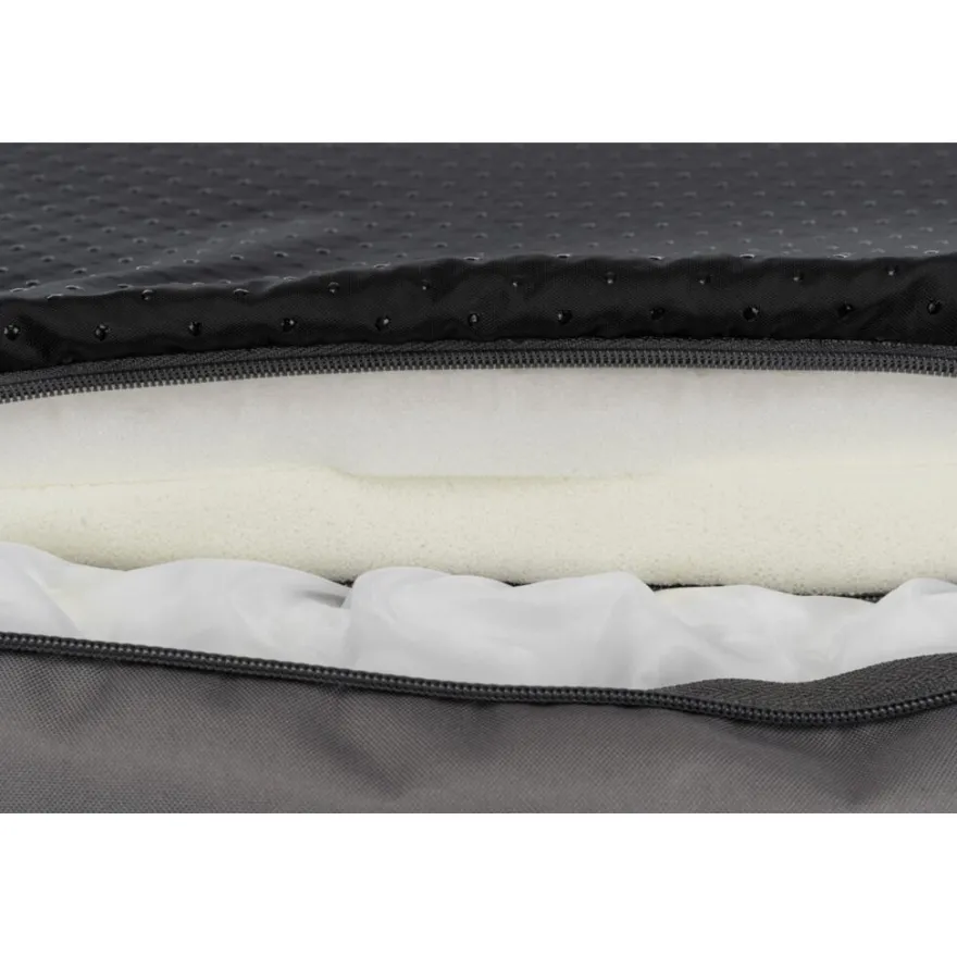 TRIXIE Bett Samoa Vital, eckig, grau | 65 x 50 cm