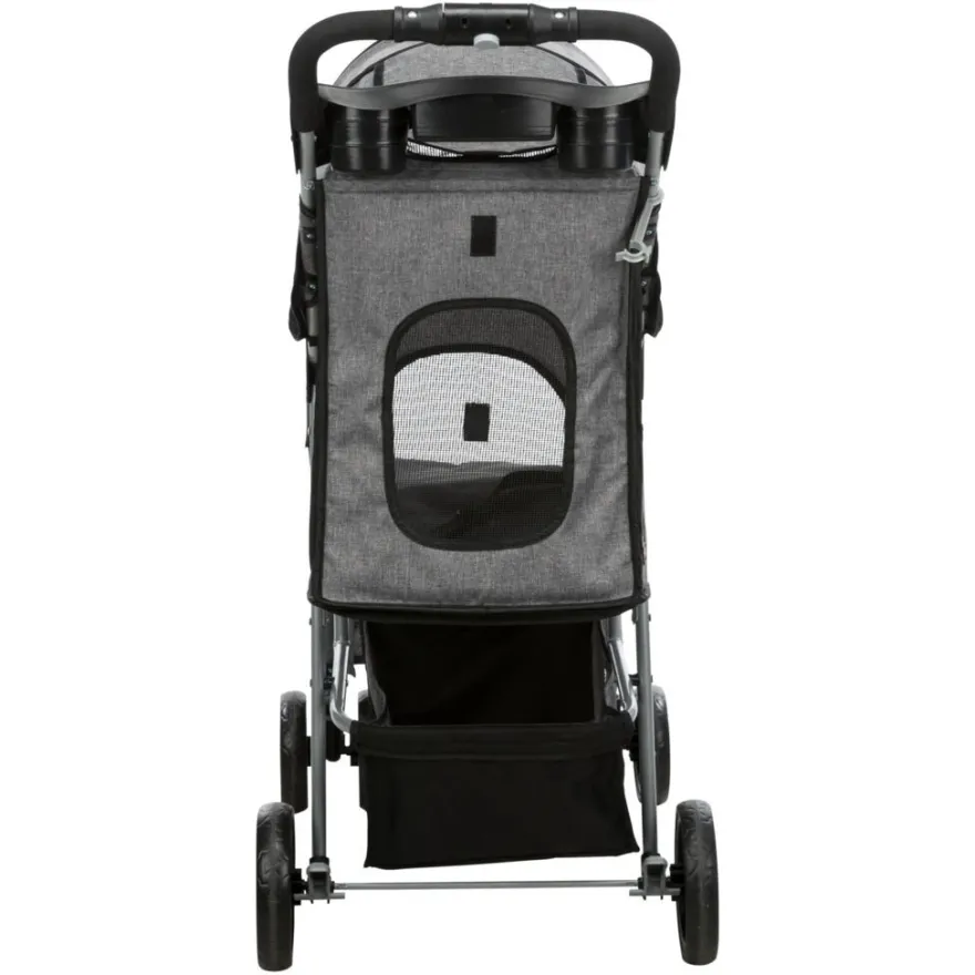 TRIXIE Buggy, grau | 47 x 100 x 80 cm