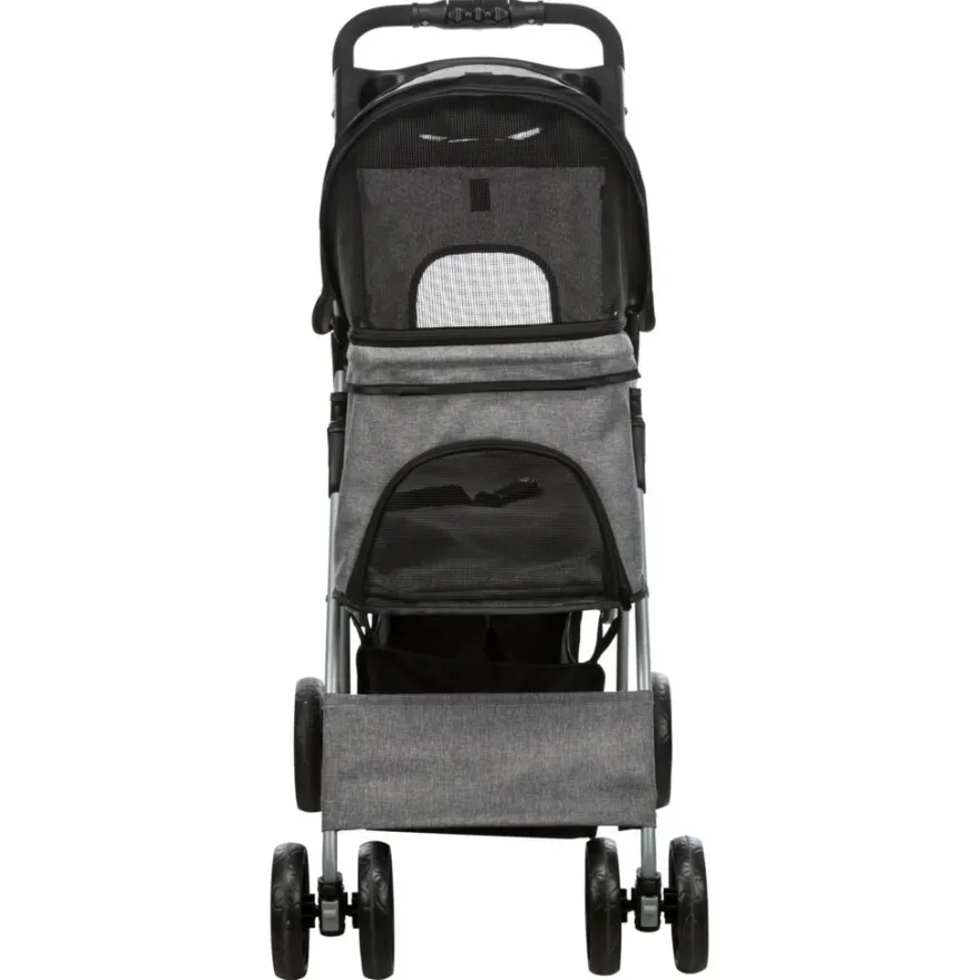 TRIXIE Buggy, grau | 47 x 100 x 80 cm