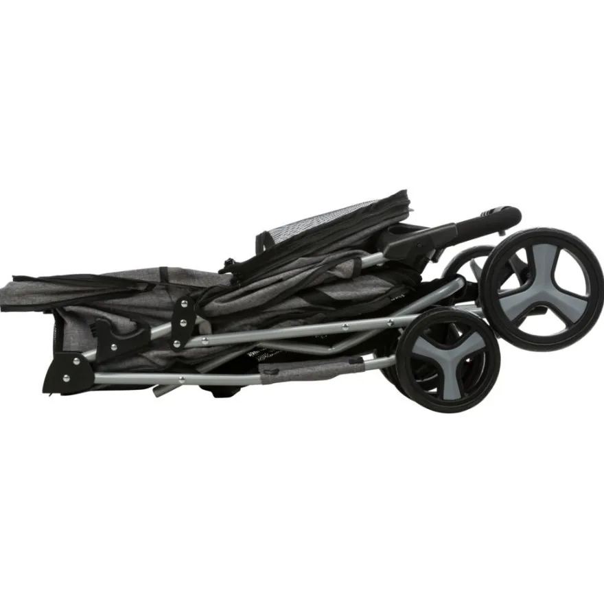 TRIXIE Buggy, grau | 47 x 100 x 80 cm