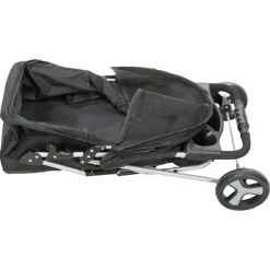 TRIXIE Buggy, schwarz | 47 x 100 x 80 cm