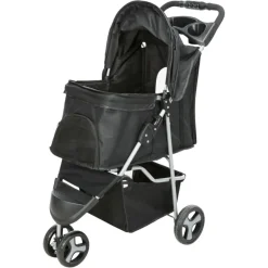 TRIXIE Buggy, schwarz | 47 x 100 x 80 cm