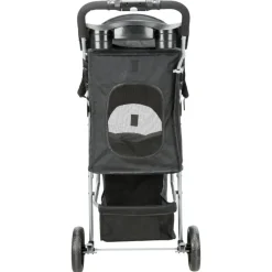 TRIXIE Buggy, schwarz | 47 x 100 x 80 cm