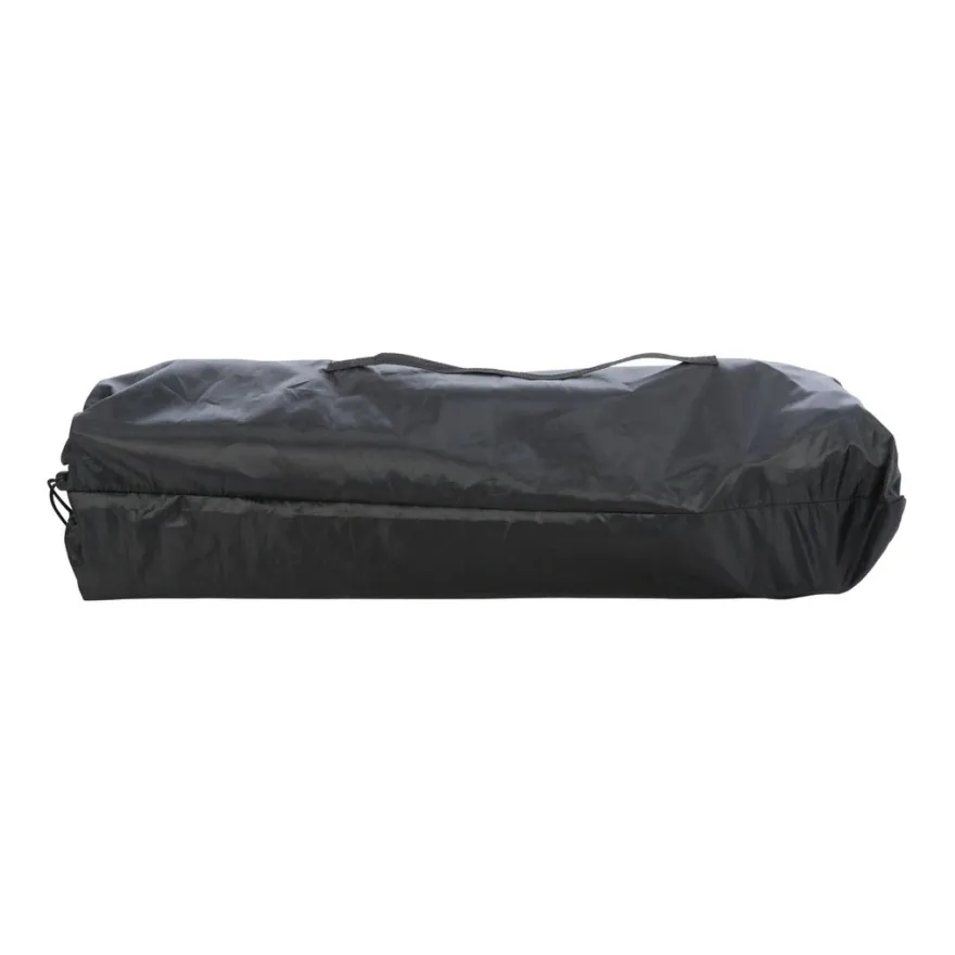 TRIXIE Camping-Bett für Hunde, dunkelgrau/schwarz | 69 x 20 x 69 cm