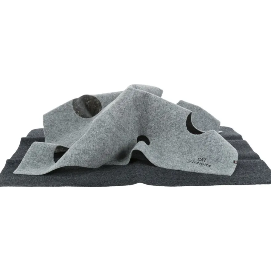 TRIXIE Cat Activity Adventure Carpet, Polyester/TPR | 99 x 99 cm