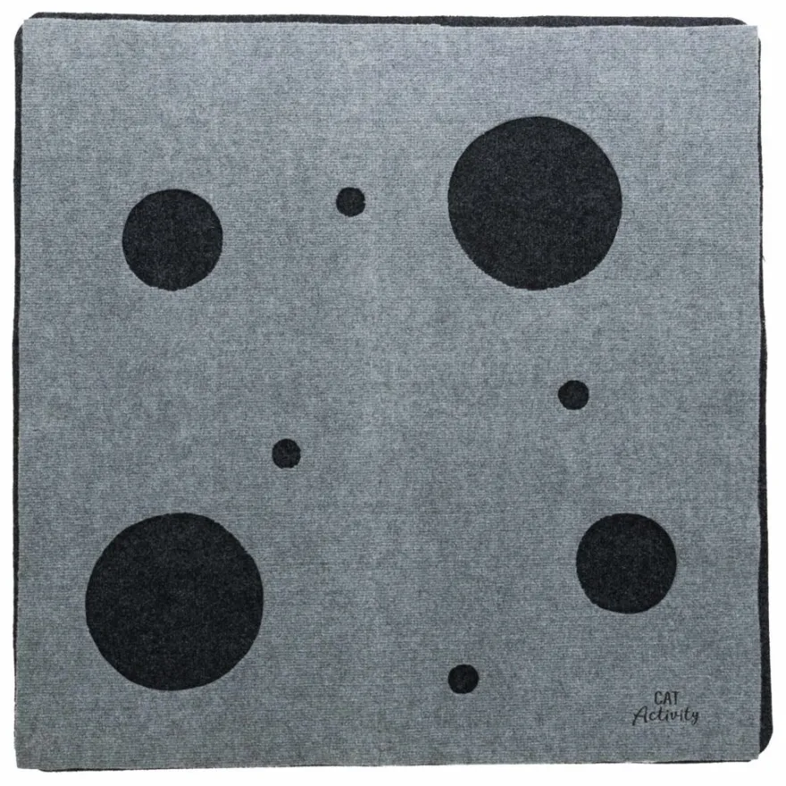 TRIXIE Cat Activity Adventure Carpet, Polyester/TPR | 99 x 99 cm