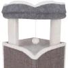 TRIXIE Cat Tower Arma, grau/weiß | 98 cm