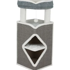 TRIXIE Cat Tower Arma, grau/weiß | 98 cm