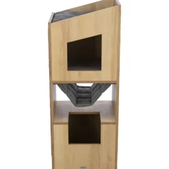 TRIXIE Cat Tower CityStyle, braun/grau | 105 cm