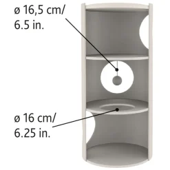 TRIXIE Cat Tower Samuel, natur/beige | 70 cm