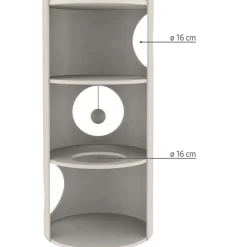 TRIXIE Cat Tower Samuel, natur/beige | 70 cm