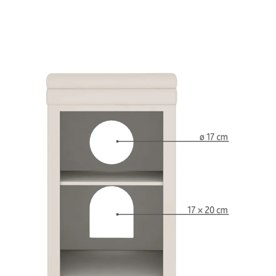 TRIXIE Cat Tower Saul, grau | 64 cm