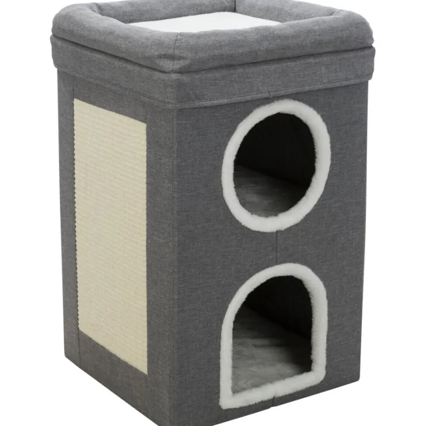 TRIXIE Cat Tower Saul, grau | 64 cm