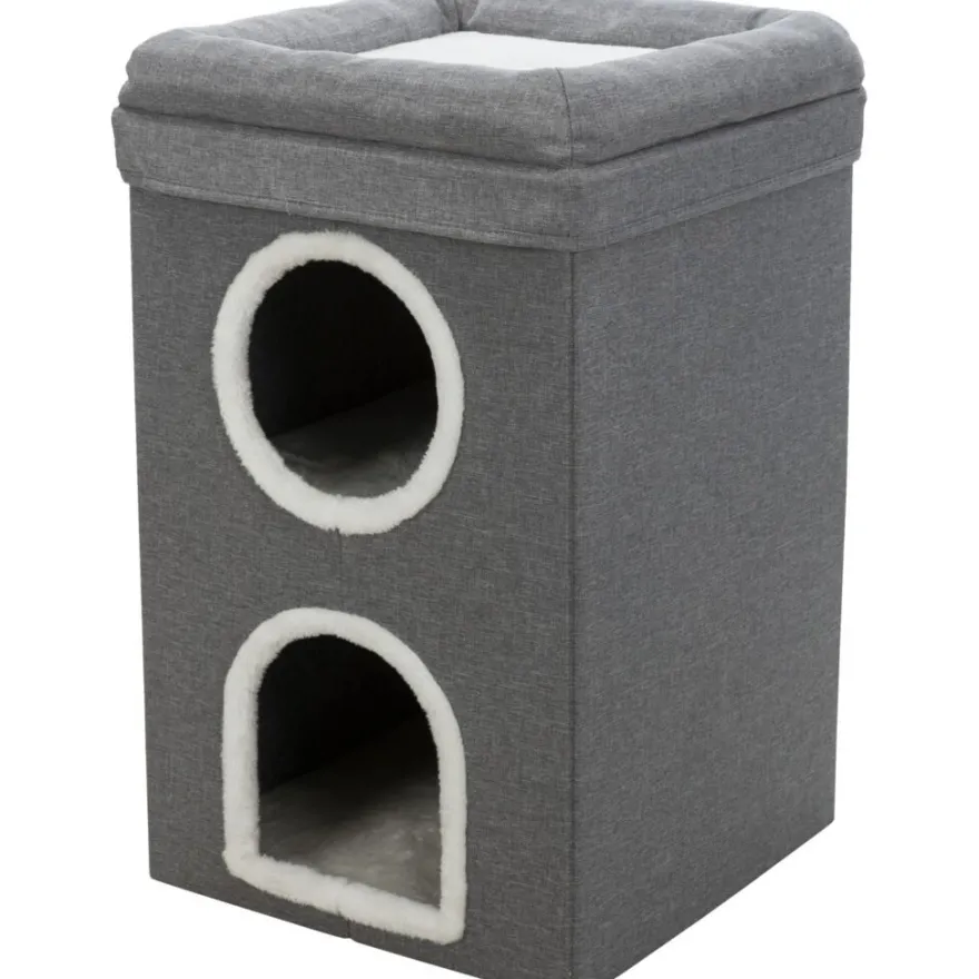 TRIXIE Cat Tower Saul, grau | 64 cm