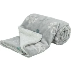 TRIXIE Decke Jimmy Soft, hellgrau | 150 × 100 cm