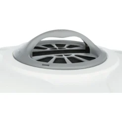 TRIXIE Ecktoilette Maro, mit Haube, hellgrau/granit | 60 x 43 x 52 cm