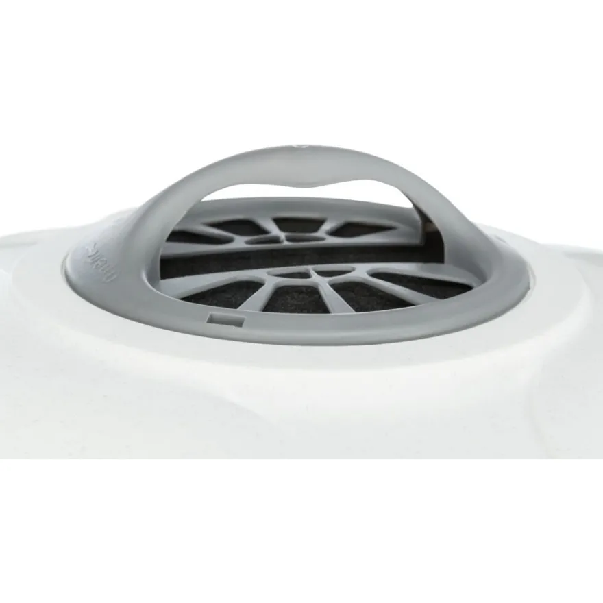 TRIXIE Ecktoilette Maro, mit Haube, hellgrau/granit | 60 x 43 x 52 cm