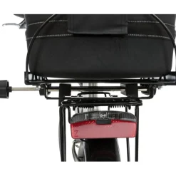 TRIXIE Fahrradkorb für Gepäckträger, EVA, schwarz | 29 x 42 x 48 cm