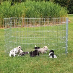 TRIXIE Freilauf für kleine Hunde, verzinkt | ø 154 x 91 cm