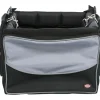 TRIXIE Front-Box für Fahrräder, schwarz/grau | 41 x 26 x 26 cm