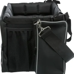 TRIXIE Front-Box für Fahrräder, schwarz/grau | 41 x 26 x 26 cm
