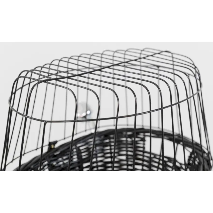 TRIXIE Front-Fahrradkorb, schwarz | 50 x 41 x 35 cm