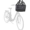 TRIXIE Front-Fahrradkorb, schwarz | 41 x 47 x 29 cm